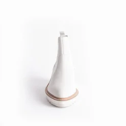 Cecelia New York-Gemma Slip On Low Wedge Boot Alabaster